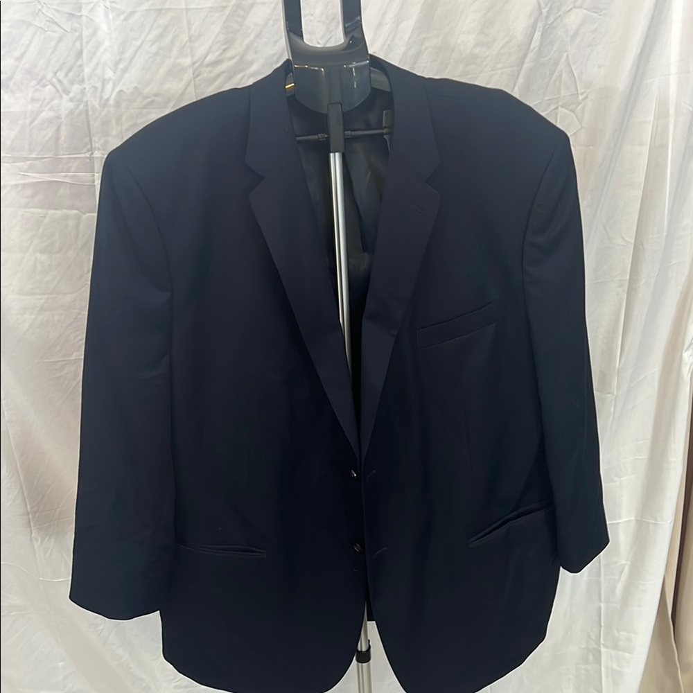 Joseph & Feiss Black Blazer Classic Notched Lapel - Picture 1 of 3
